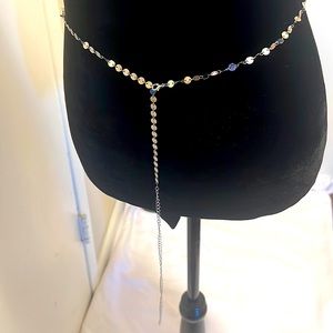Sequin body chain